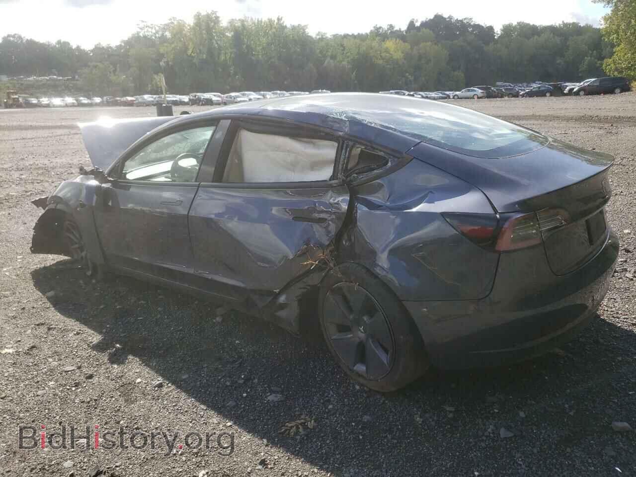 2022 TESLA MODEL 3 - VIN: 5YJ3E1EB1NF195436 - Photo 2