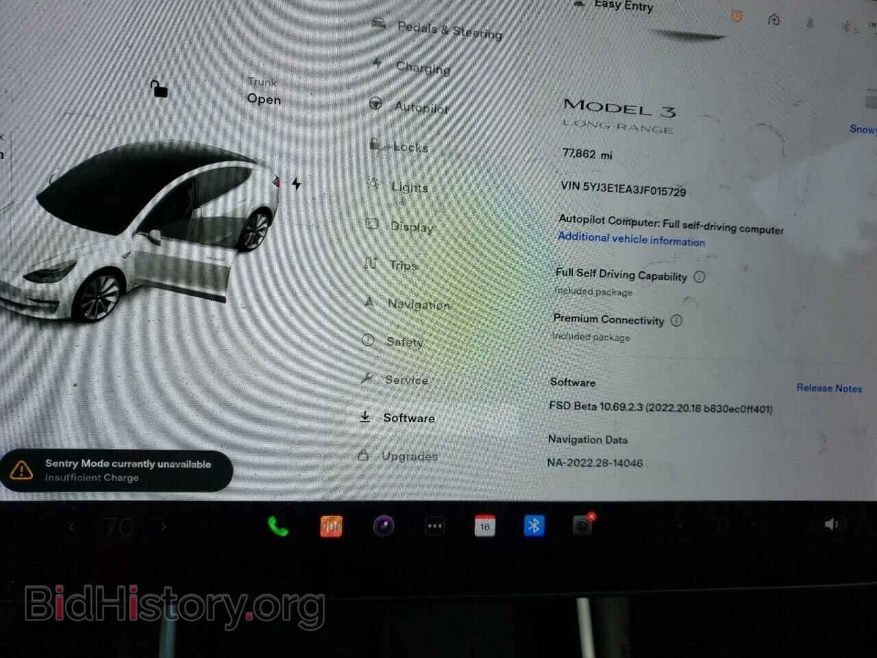 2018 TESLA MODEL 3 - VIN: 5YJ3E1EA3JF015729 - Photo 9