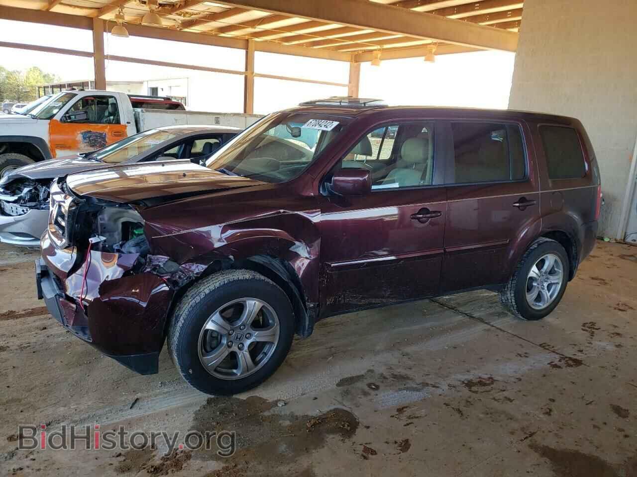Фотография 5FNYF3H73CB031348 - HONDA PILOT 2012
