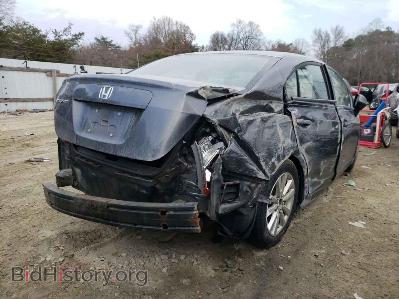 2012 HONDA CIVIC - VIN: 19XFB2F93CE358436 - Фото 4