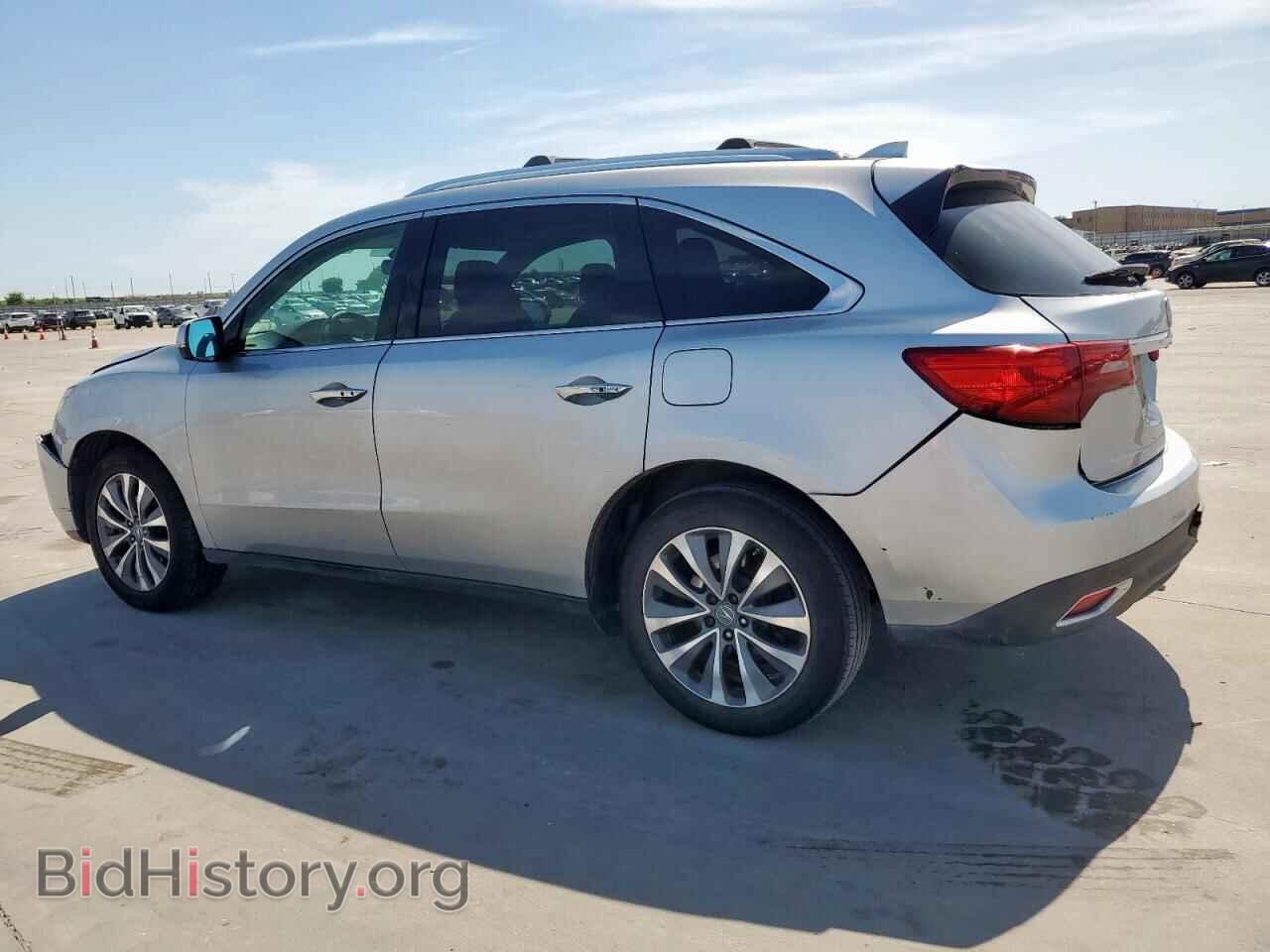 2014 ACURA MDX - VIN: 5FRYD4H4XEB037098 - Фото 2