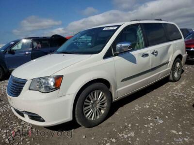 2011 Chrysler MINIVAN Touring L, white — VIN 2A4RR8DG0BR746535, Copart