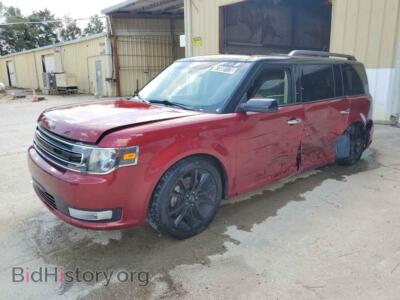 2019 Ford FLEX Flex SEL, red — VIN 2FMHK6C83KBA36666, Copart