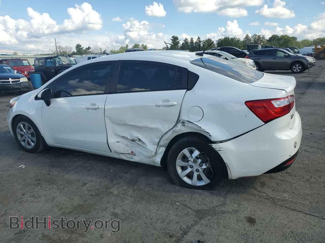 2014 KIA RIO - VIN: KNADM4A30E6375989 - Фото 2