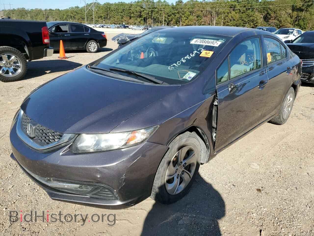 2015 HONDA CIVIC - VIN: 19XFB2F55FE109329 - Фото 2