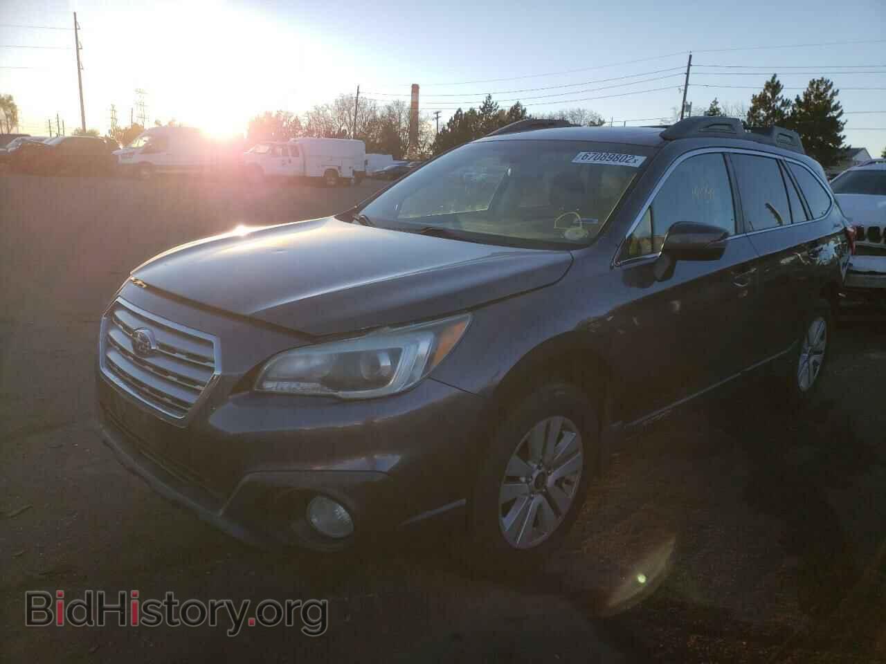 2015 SUBARU LEGACY - VIN: 4S4BSBHC2F3315074 - Фото 2