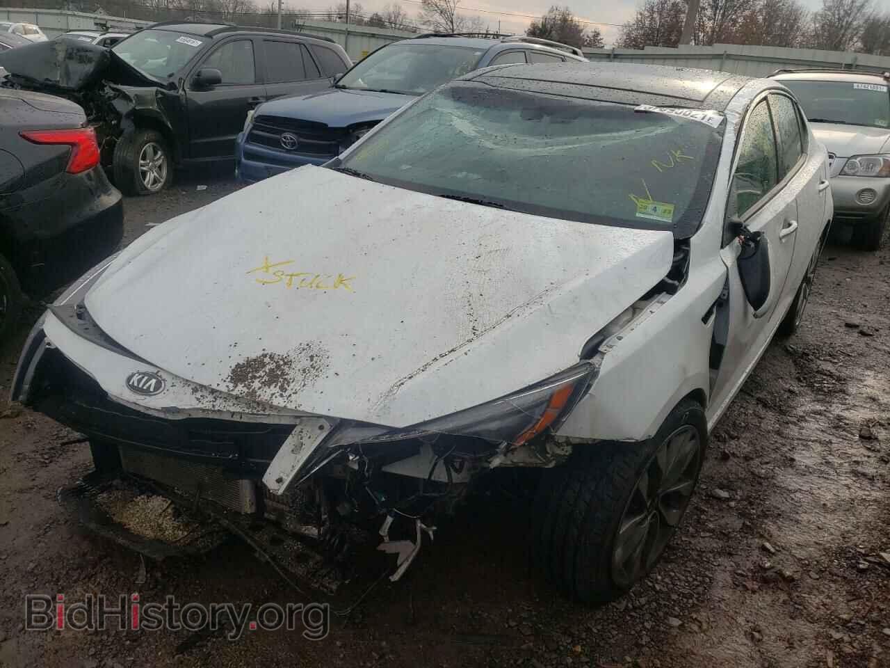 2015 KIA OPTIMA - VIN: 5XXGR4A68FG445527 - Фото 2