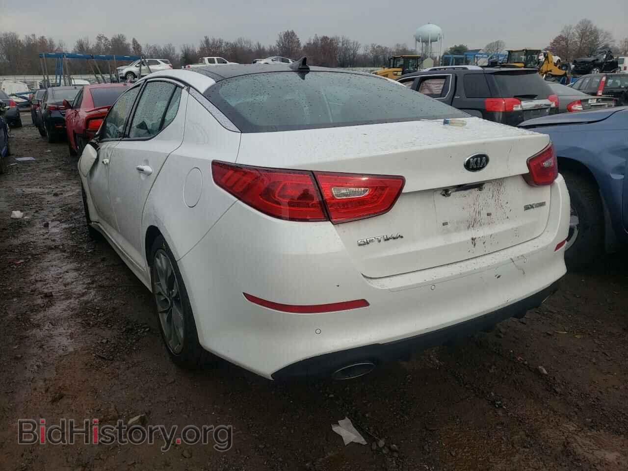 2015 KIA OPTIMA - VIN: 5XXGR4A68FG445527 - Фото 3