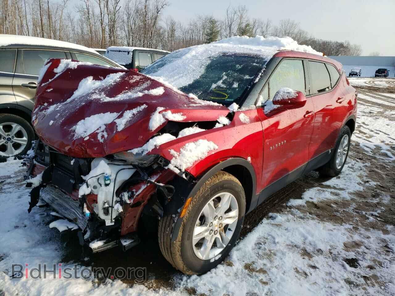 2021 CHEVROLET BLAZER - VIN: 3GNKBCR45MS587344 - Фото 2