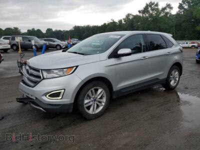 2015 Ford EDGE SEL, silver — VIN 2FMTK4J99FBC31008, Copart