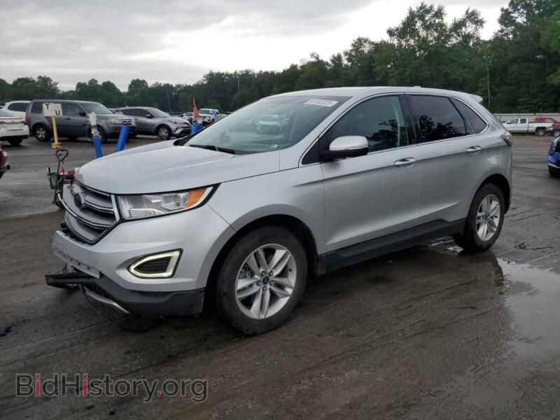 2015 Ford EDGE SEL (VIN 2FMTK4J99FBC31008) — фото 1 из 15, Copart, повреждение: передняя часть
