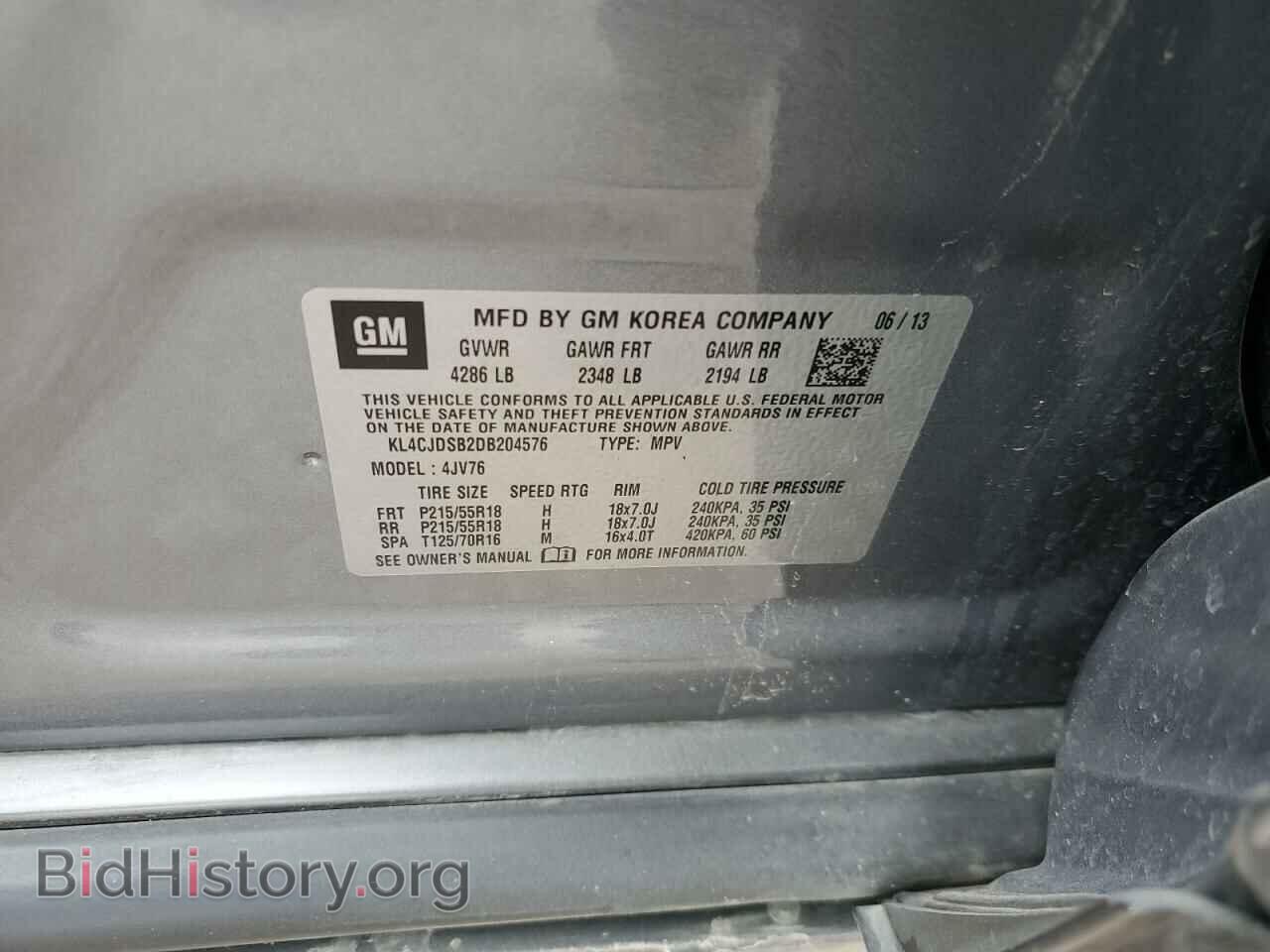2013 BUICK ENCORE - VIN: KL4CJDSB2DB204576 - Photo 12