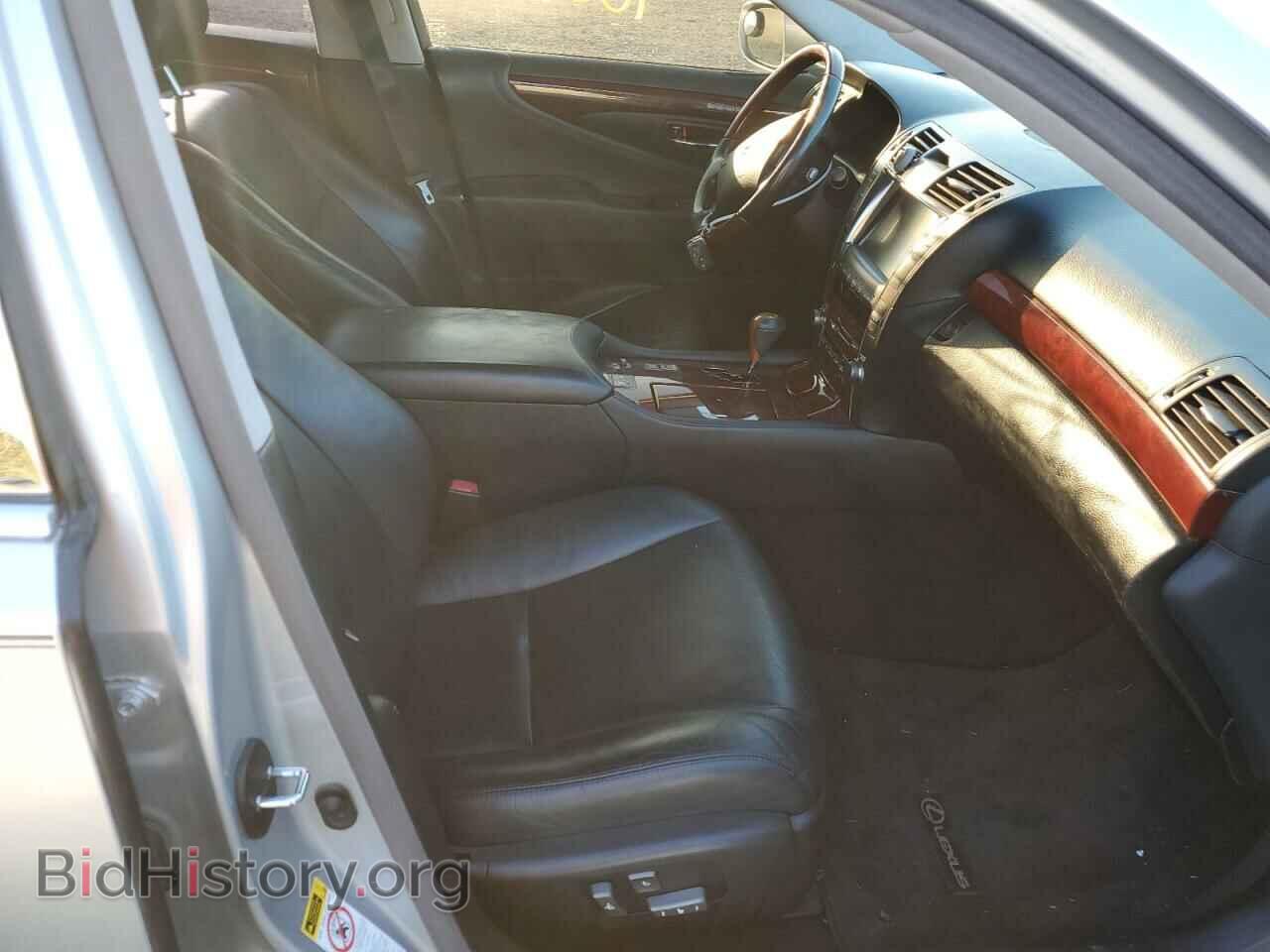 2007 LEXUS LS460 - VIN: JTHBL46F575050214 - Фото 5