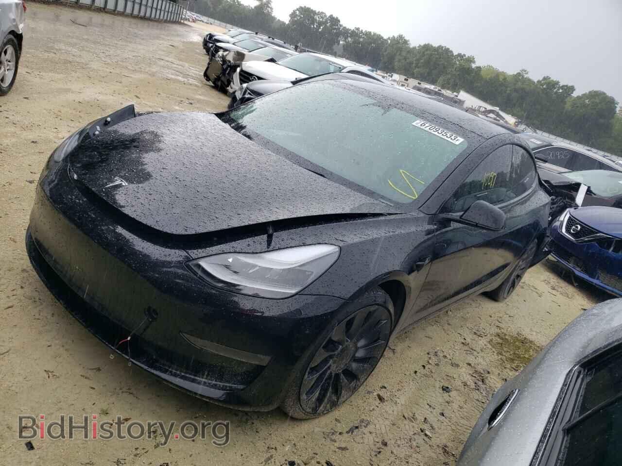 Photo 5YJ3E1EC2NF311686 - TESLA MODEL 3 2022