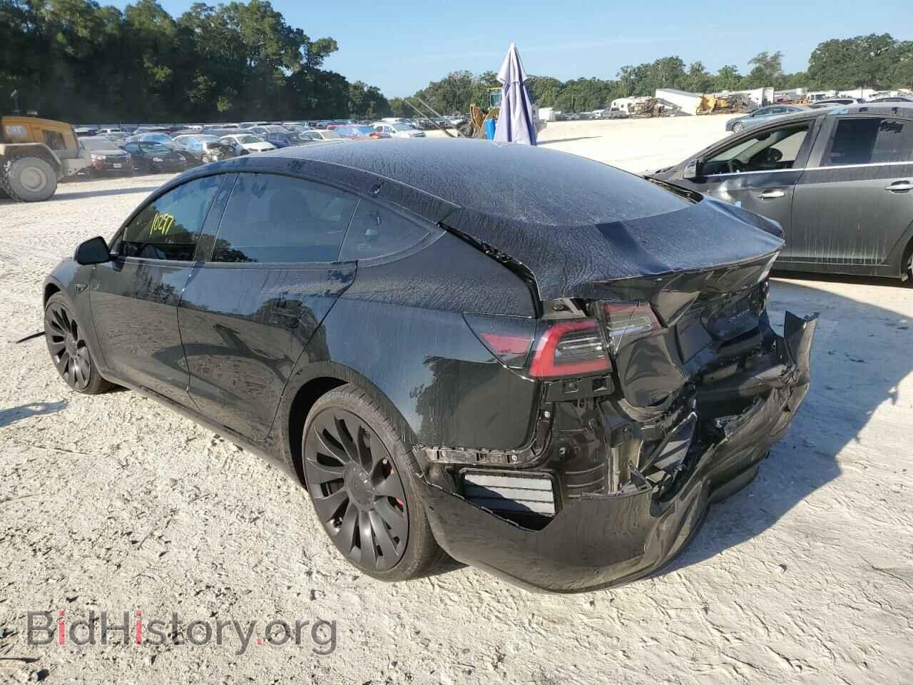 2022 TESLA MODEL 3 - VIN: 5YJ3E1EC2NF311686 - Фото 2