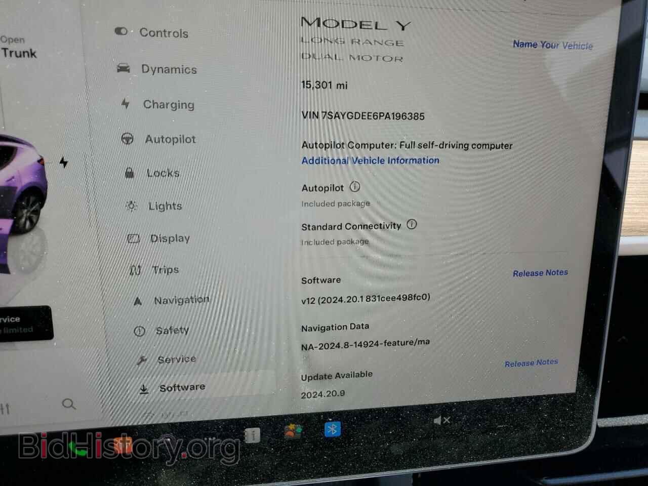 2023 TESLA MODEL Y - VIN: 7SAYGDEE6PA196385 - Фото 9