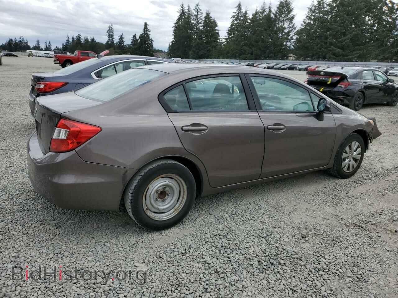 2012 HONDA CIVIC - VIN: 2HGFB2F50CH570147 - Фото 3