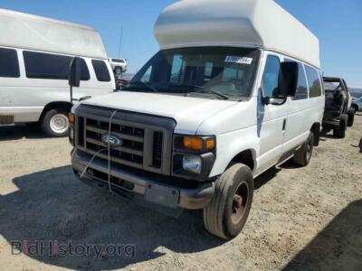 2011 Ford ALL MODELS E350 Super Duty Van, white — VIN 1FTDS3EL5BDA54244, Copart