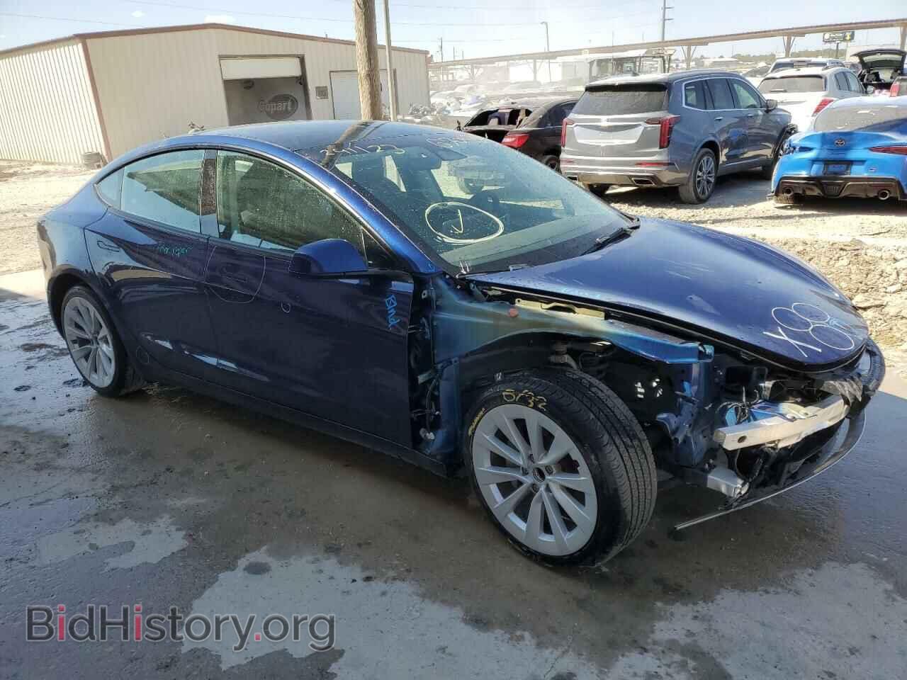2022 TESLA MODEL 3 - VIN: 5YJ3E1EA1NF291123 - Фото 4