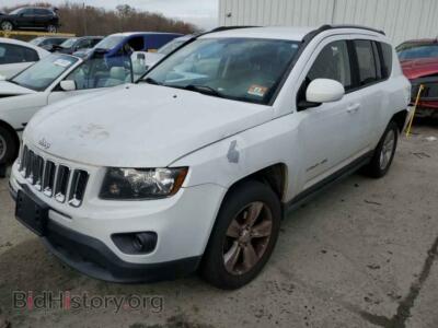 2015 Jeep COMPASS Compass LA, white — VIN 1C4NJDEB6FD271148, Copart