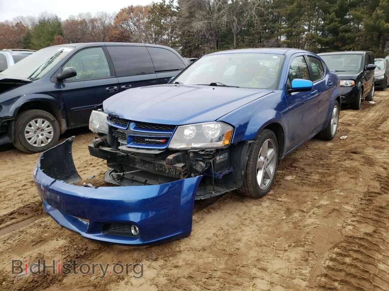 2013 DODGE AVENGER - VIN: 1C3CDZCB1DN632280 - Фото 2