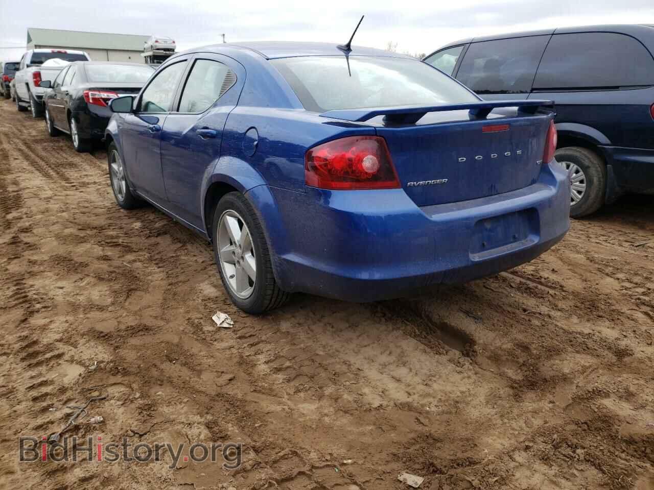 2013 DODGE AVENGER - VIN: 1C3CDZCB1DN632280 - Фото 3