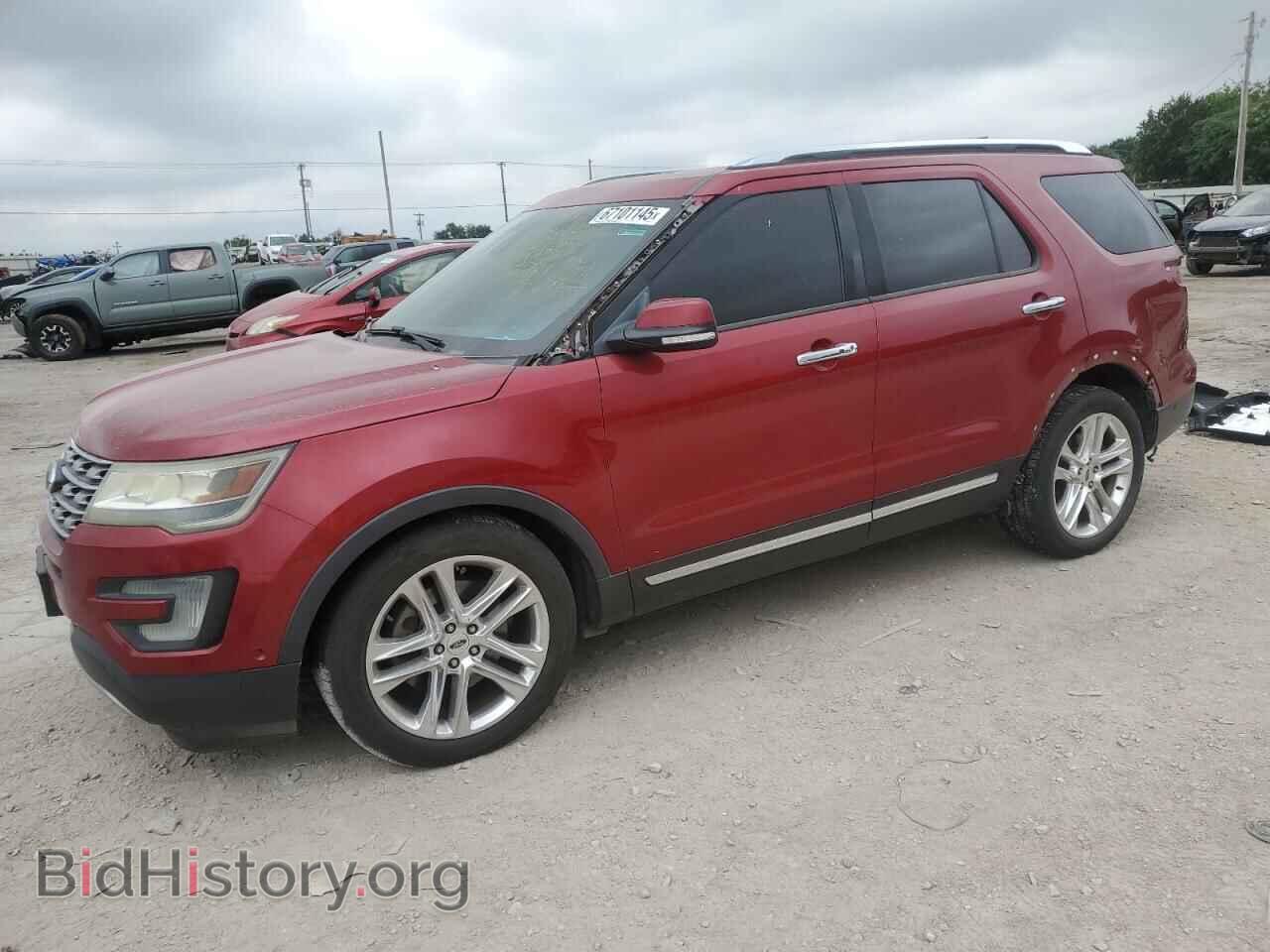 Photo 1FM5K7F89GGB41216 - FORD EXPLORER 2016