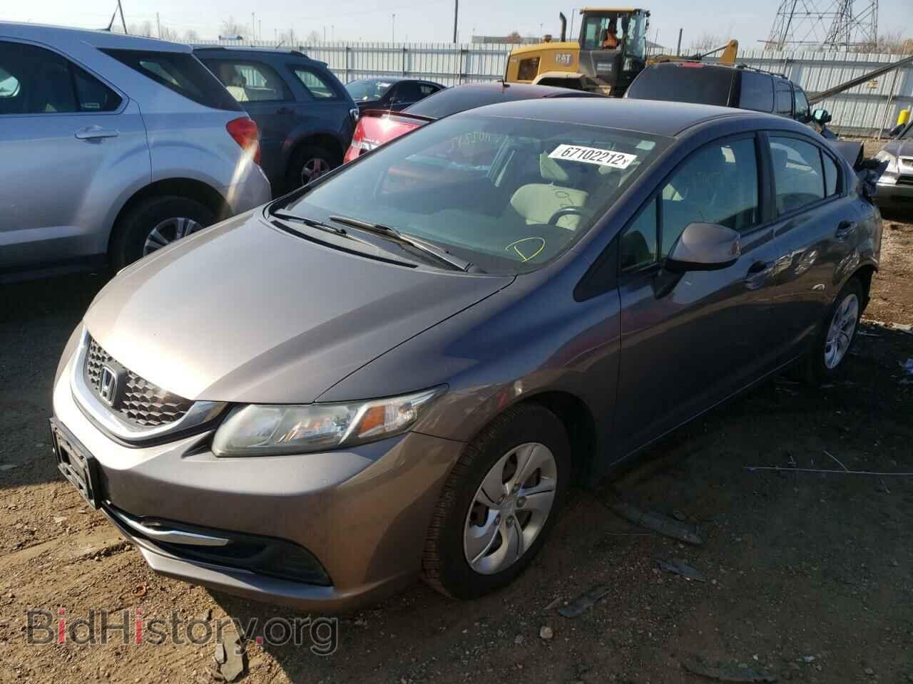 2013 HONDA CIVIC - VIN: 19XFB2F55DE068598 - Фото 2