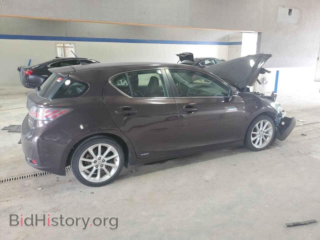 2012 LEXUS CT 200 - VIN: JTHKD5BH4C2054275 - Фото 3
