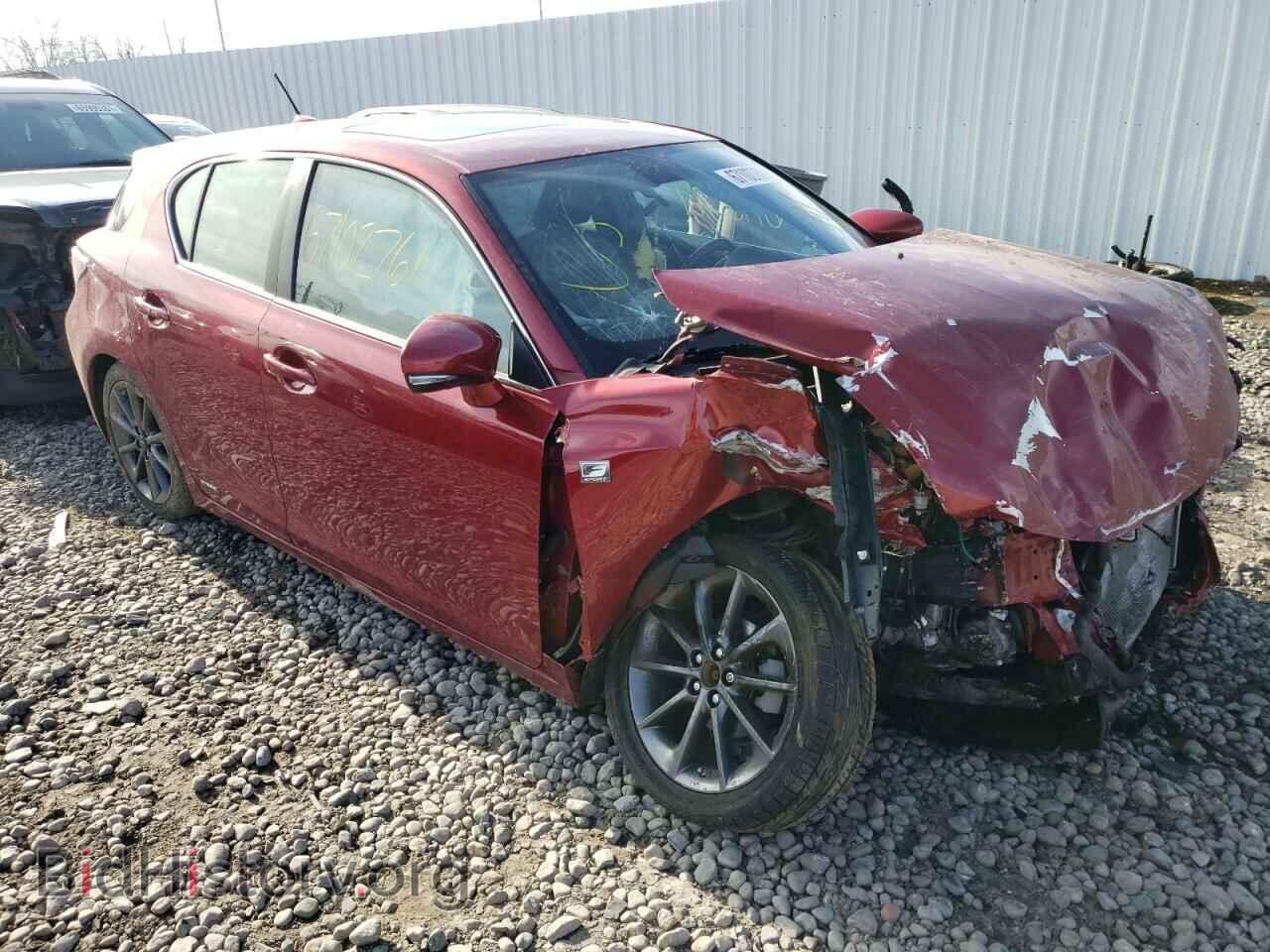 Photo JTHKD5BH0C2111135 - LEXUS CT 200 2012