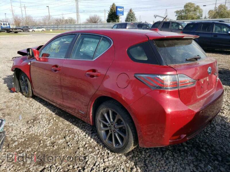 2012 Lexus CT 200 (VIN JTHKD5BH0C2111135) — фото 3 из 10