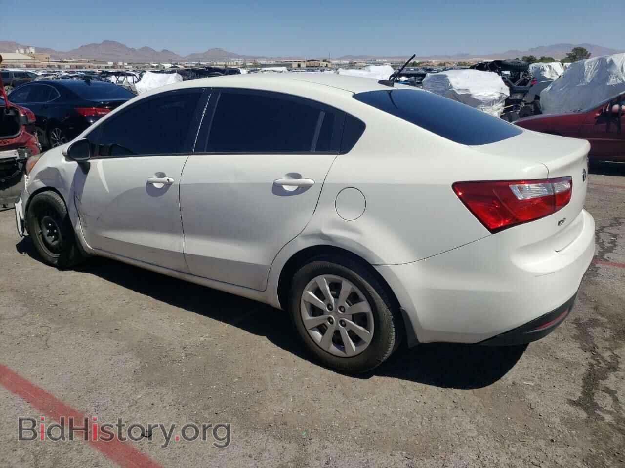 2014 KIA RIO - VIN: KNADM4A30E6350865 - Фото 2