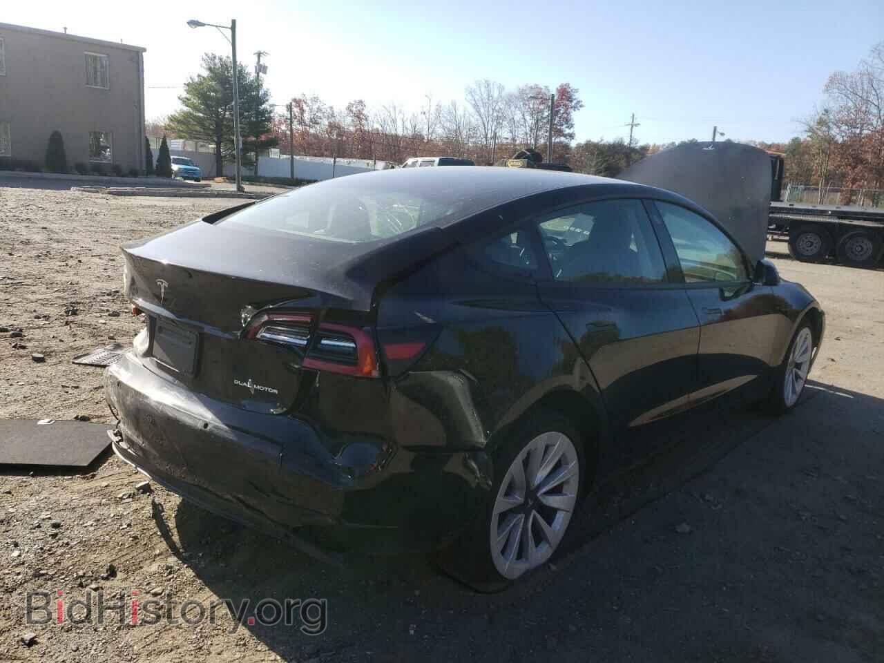 2022 TESLA MODEL 3 - VIN: 5YJ3E1EB2NF186468 - Фото 4