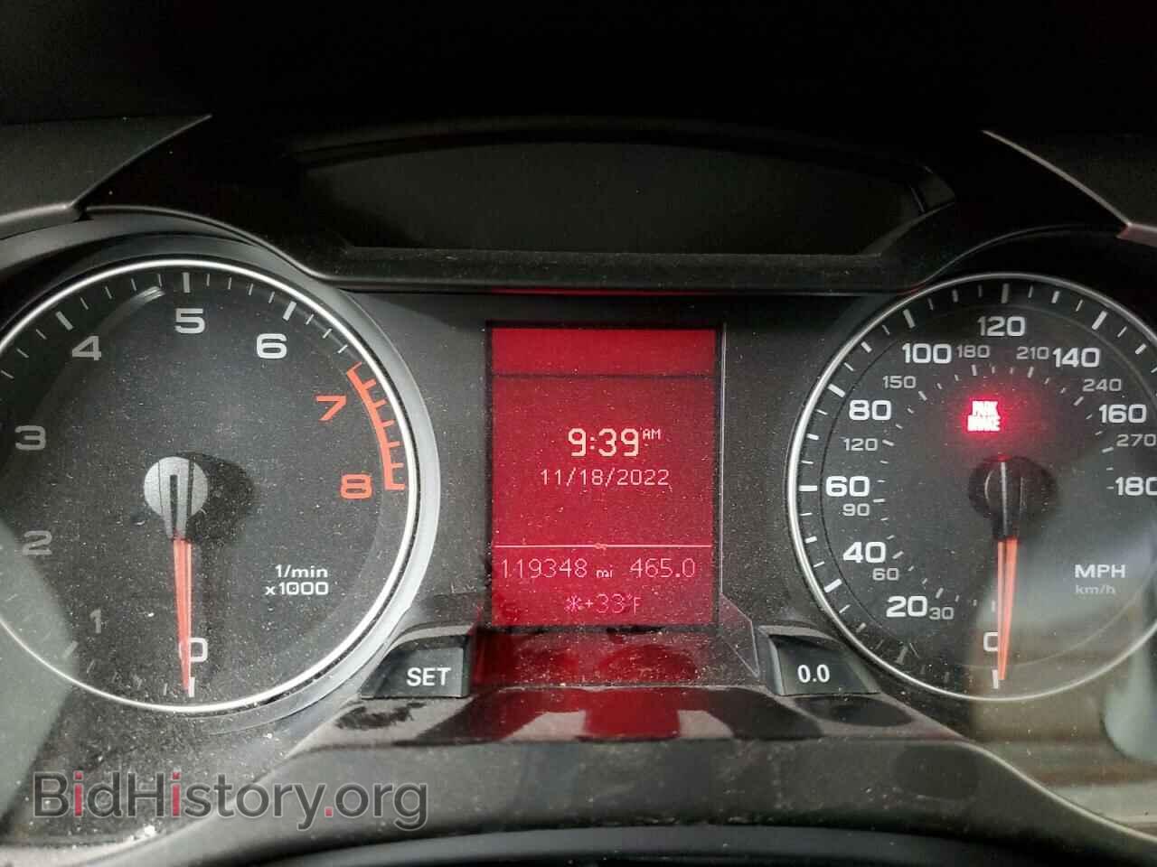 2011 AUDI A4 - VIN: WAUDFAFL3BA081464 - Фото 9