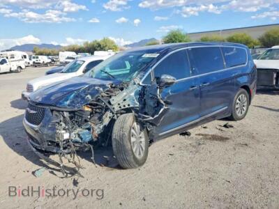 2023 Chrysler PACIFICA Hybrid Limited, blue — VIN 2C4RC1S73PR630979, Copart