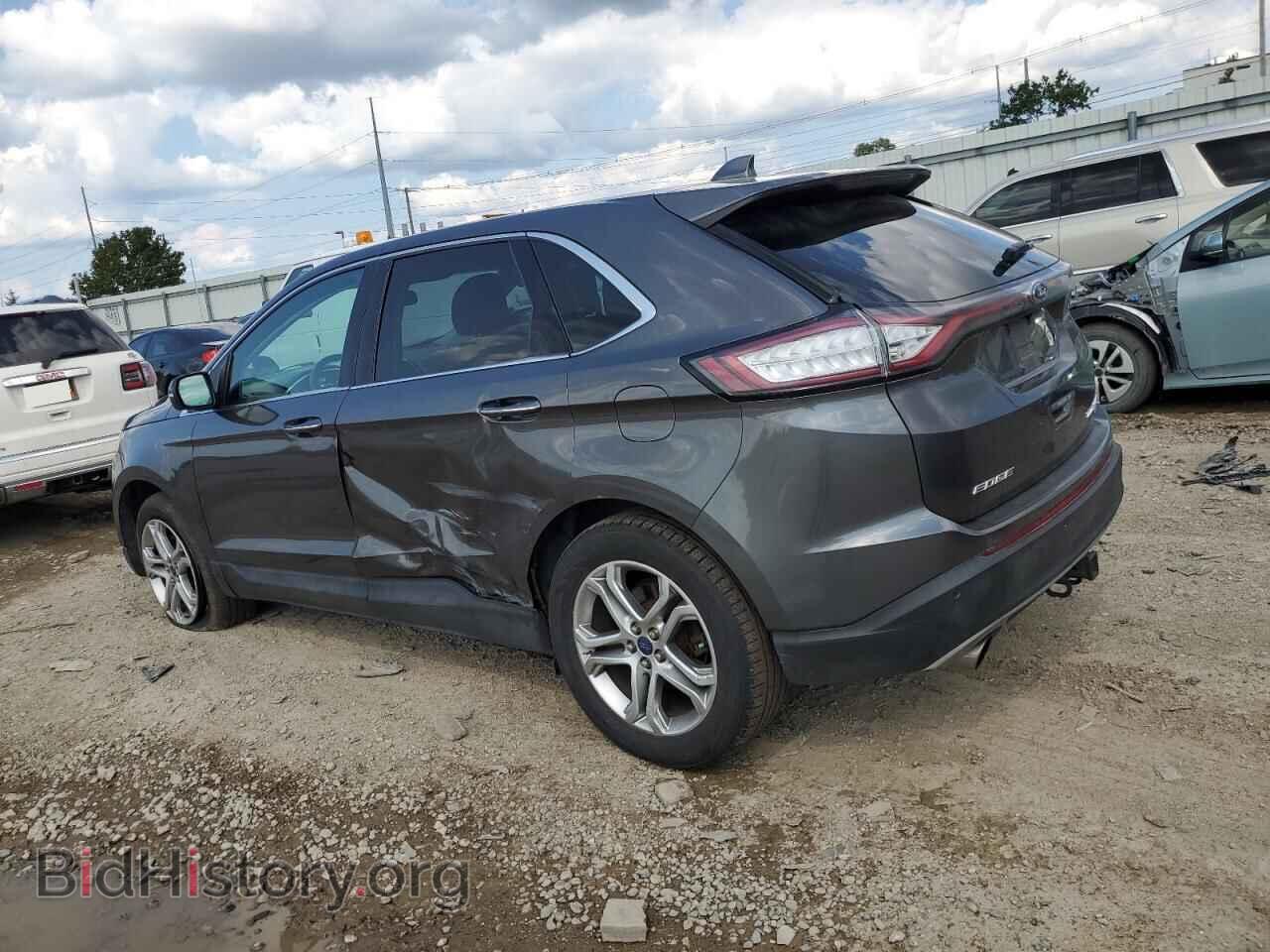 2015 FORD EDGE - VIN: 2FMTK4K98FBB97707 - Фото 2