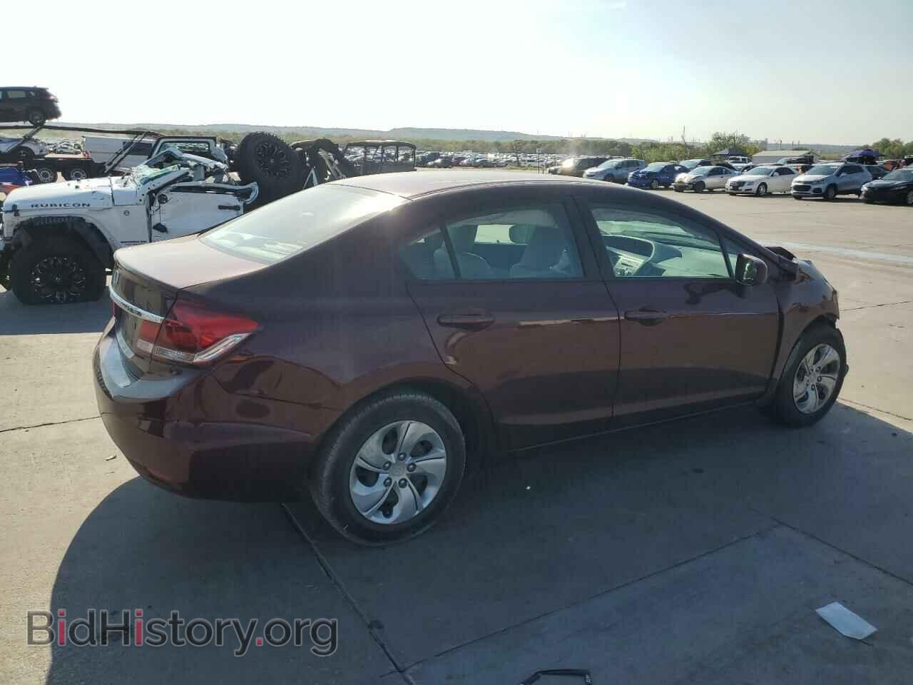 2014 HONDA CIVIC - VIN: 19XFB2F5XEE043116 - Фото 3