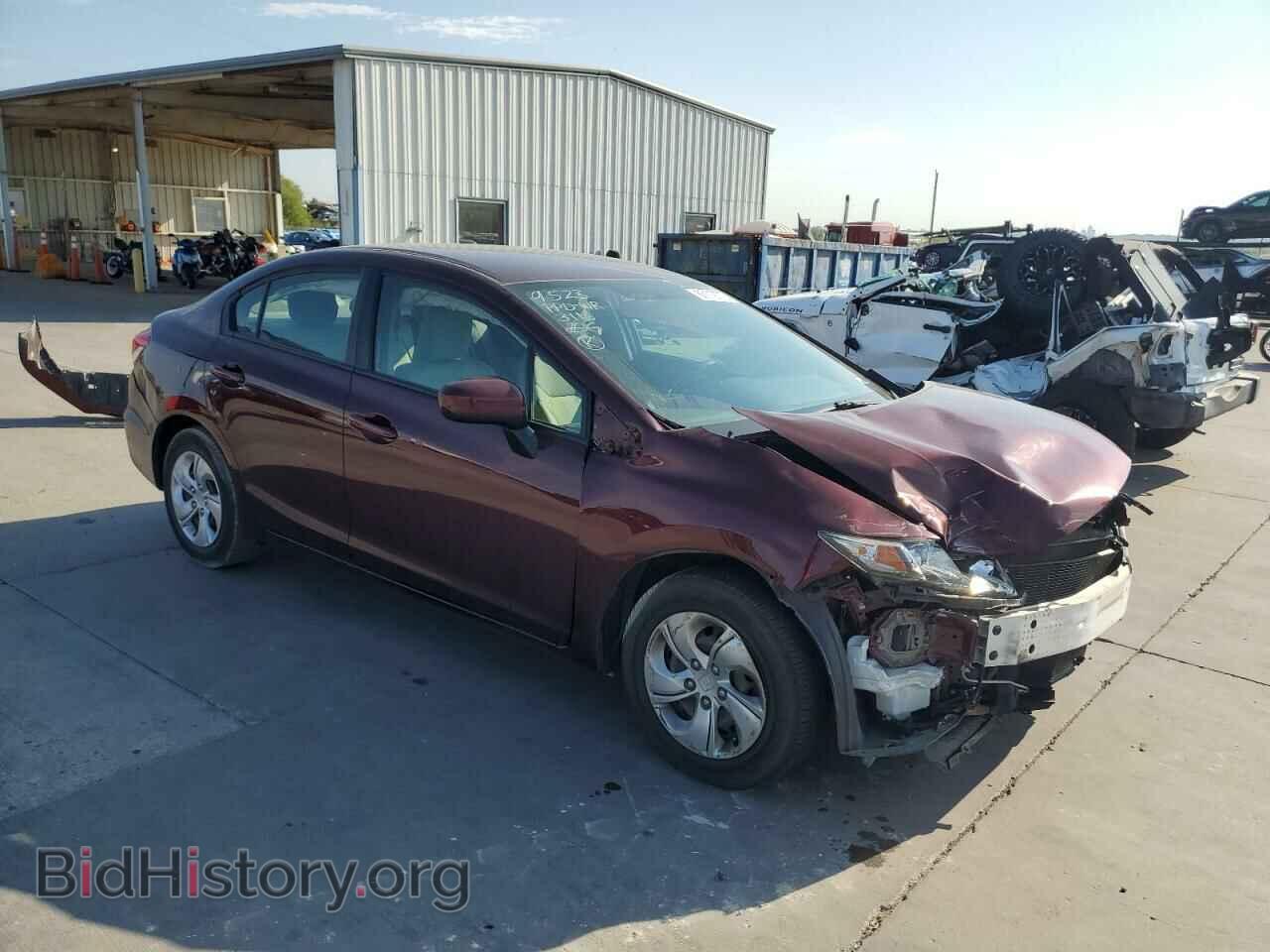 2014 HONDA CIVIC - VIN: 19XFB2F5XEE043116 - Фото 4