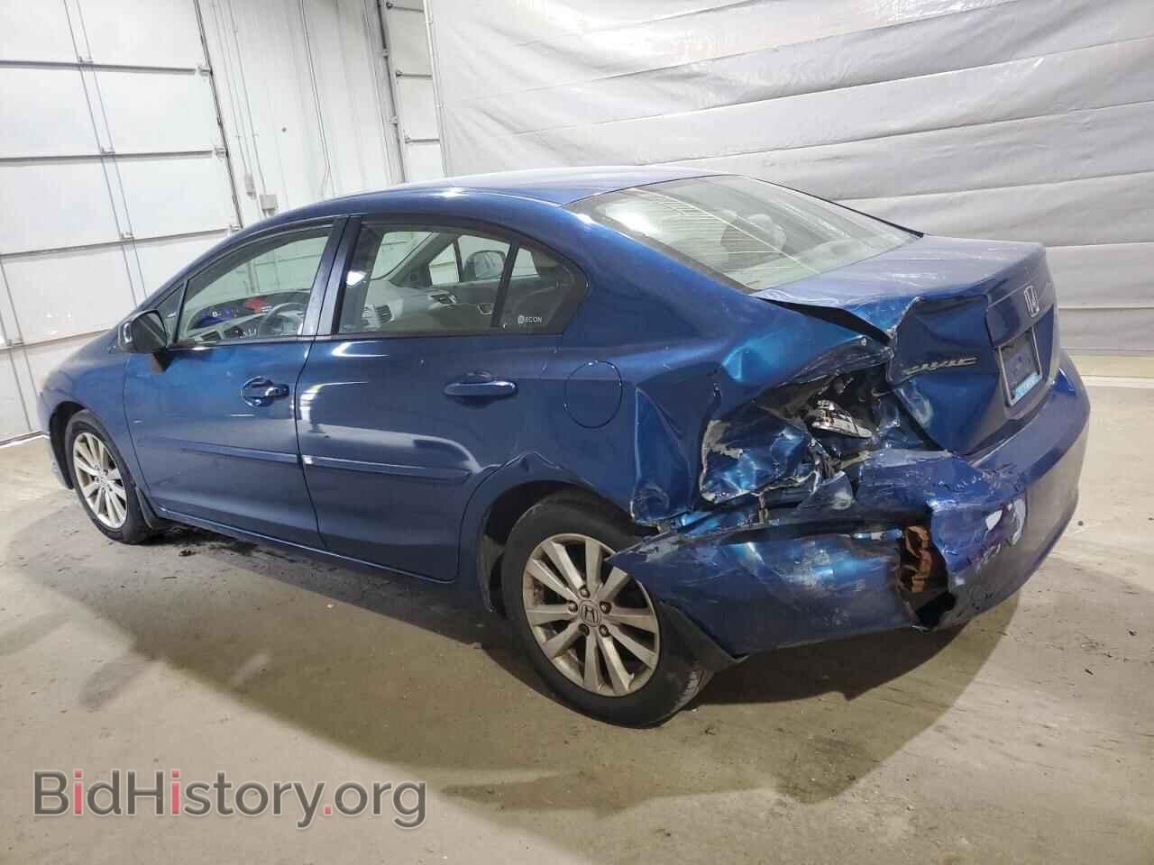 2012 HONDA CIVIC - VIN: 2HGFB2F82CH537760 - Фото 2