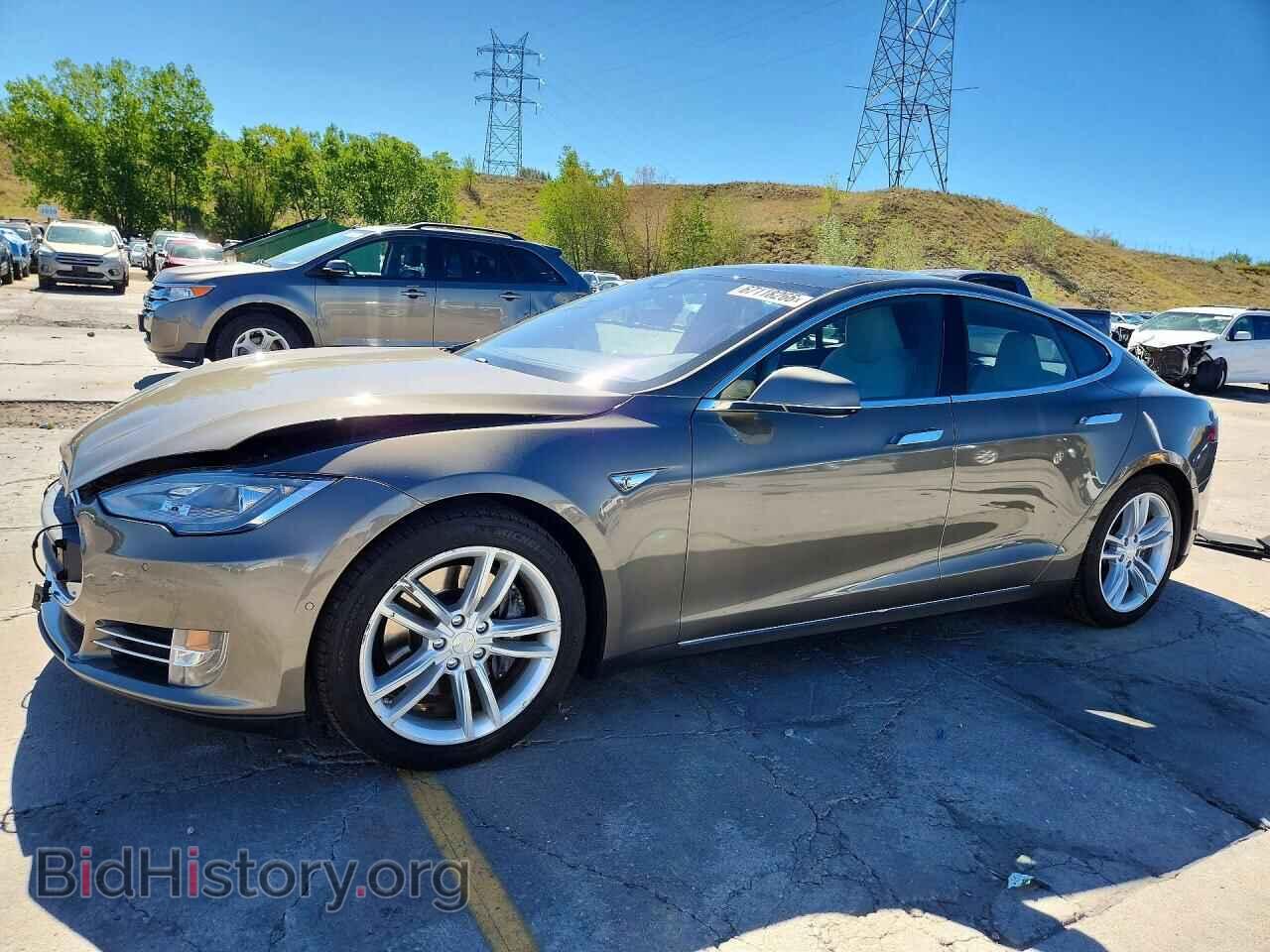 Фотография 5YJSA1E24FF110503 - TESLA MODEL S 2015