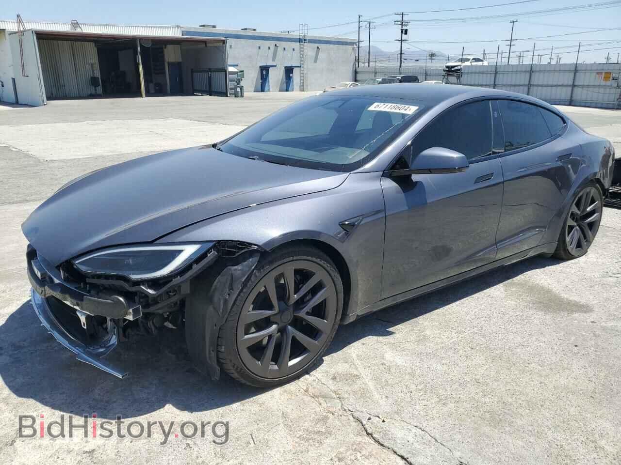 Photo 5YJSA1E68NF473677 - TESLA MODEL S 2022