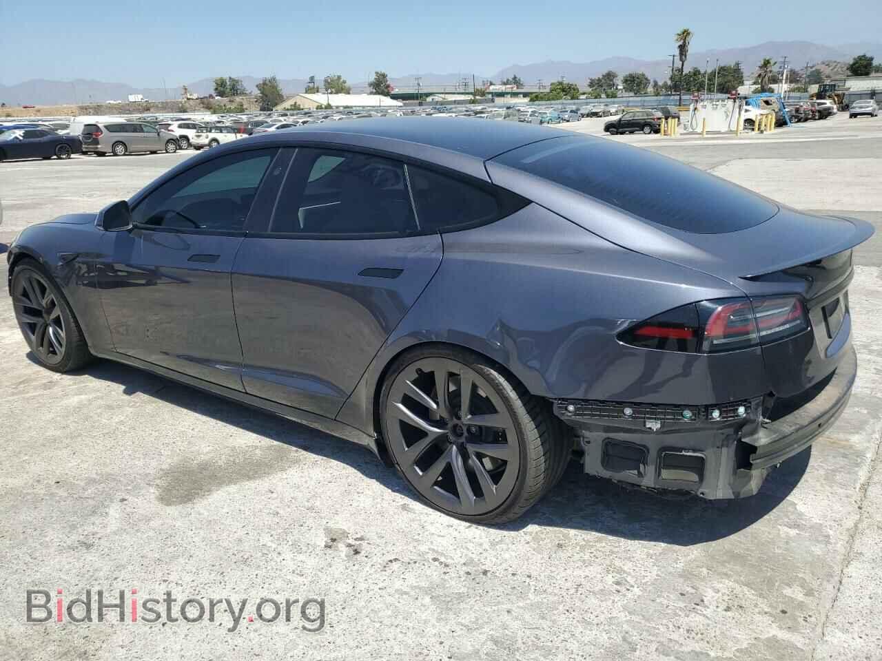 2022 TESLA MODEL S - VIN: 5YJSA1E68NF473677 - Фото 2