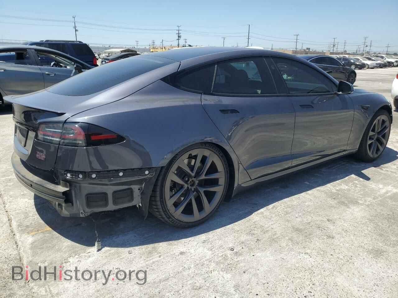 2022 TESLA MODEL S - VIN: 5YJSA1E68NF473677 - Фото 3