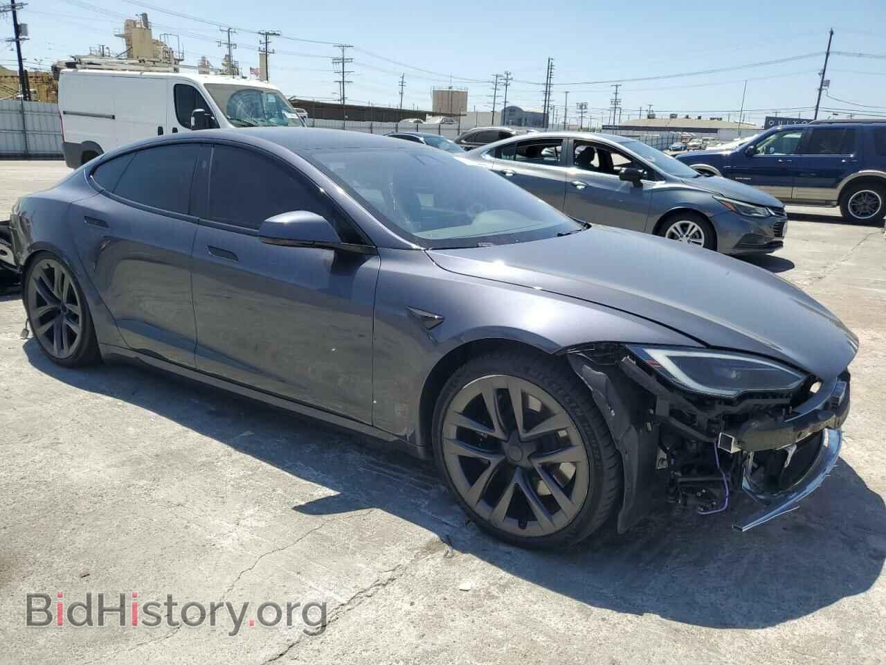 2022 TESLA MODEL S - VIN: 5YJSA1E68NF473677 - Фото 4