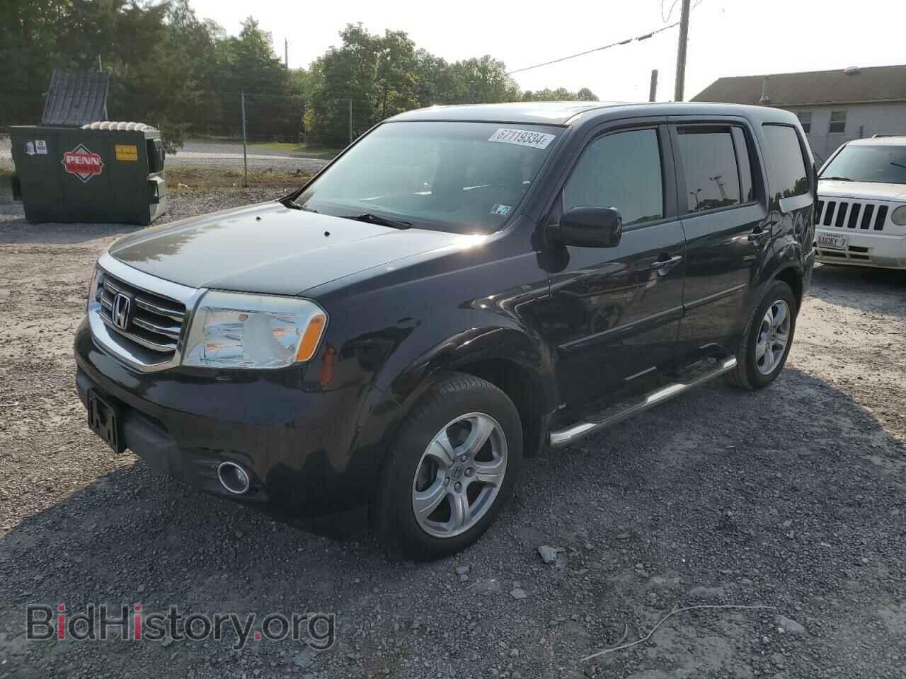 Фотография 5FNYF4H78CB018777 - HONDA PILOT 2012