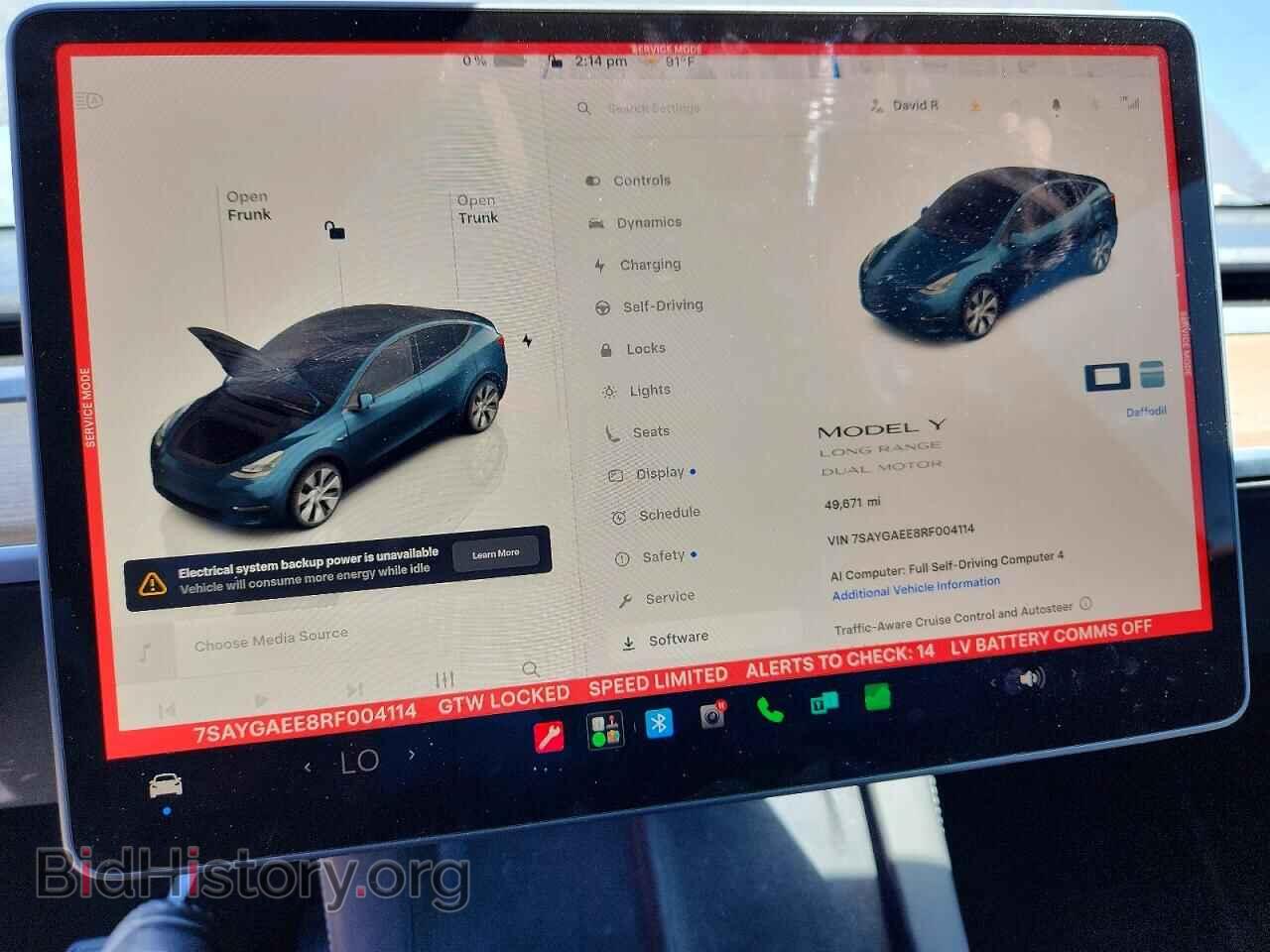 2024 TESLA MODEL Y - VIN: 7SAYGAEE8RF004114 - Photo 9