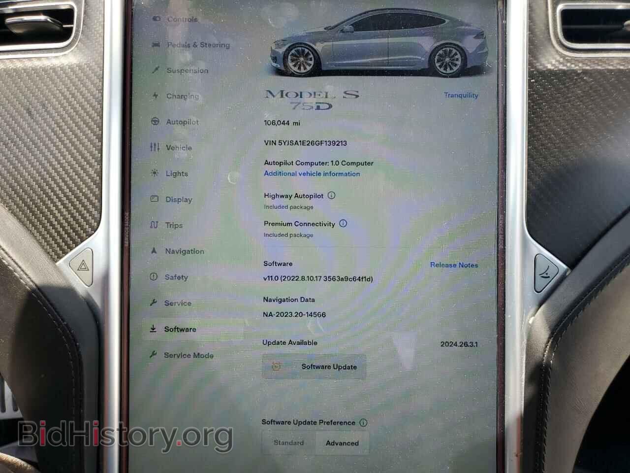 2016 TESLA MODEL S - VIN: 5YJSA1E26GF139213 - Photo 9