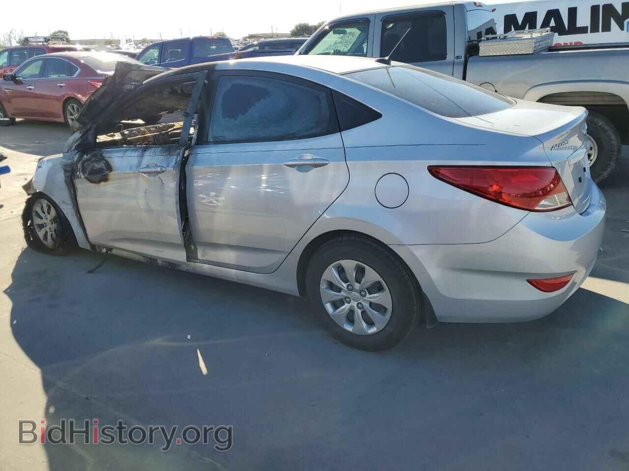 2016 HYUNDAI ACCENT - VIN: KMHCT4AE4GU017436 - Фото 2