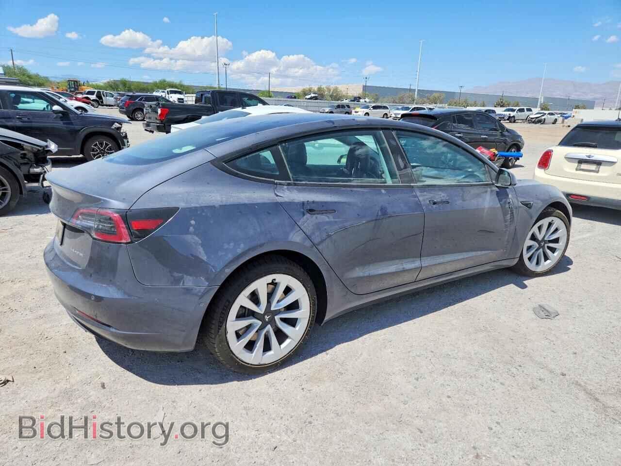 2022 TESLA MODEL 3 - VIN: 5YJ3E1EB5NF110050 - Фото 3