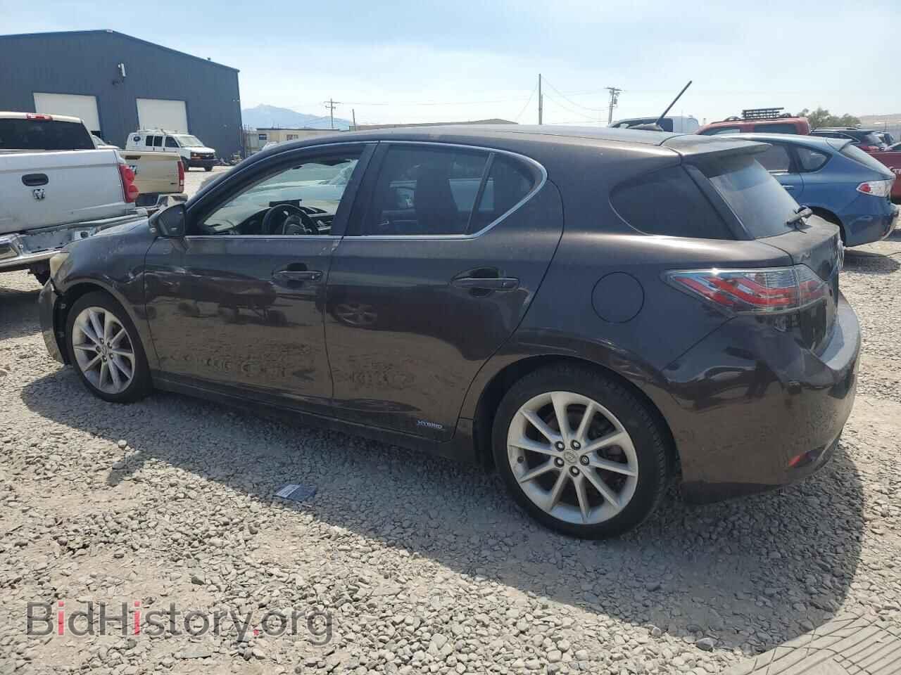 2012 LEXUS CT 200 - VIN: JTHKD5BH6C2075189 - Фото 2